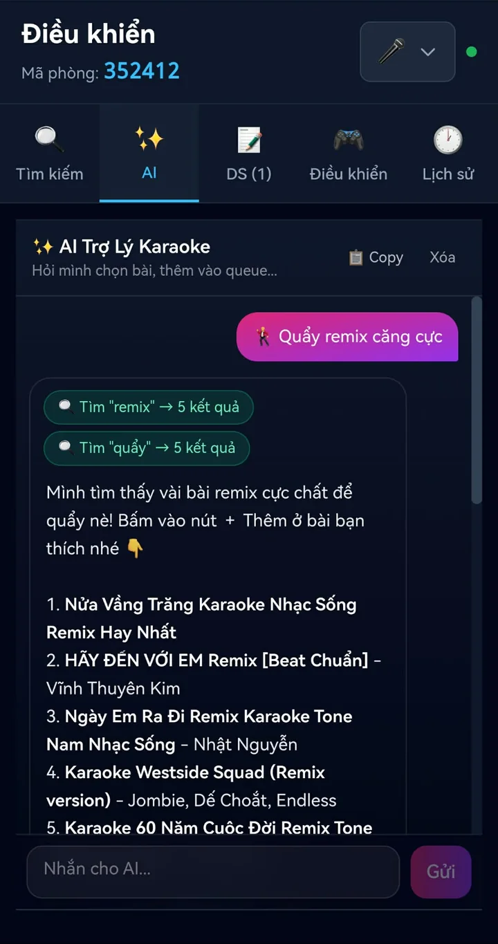 Karaoke AI assistant
